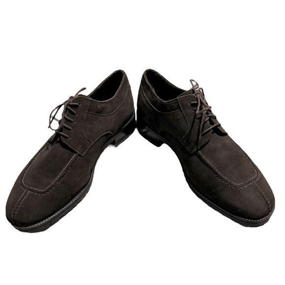 Cole Haan Suede NikeAir Sole Split-Toe Lace-up Oxford Sz 9 Perfect Condition - Picture 4 of 12